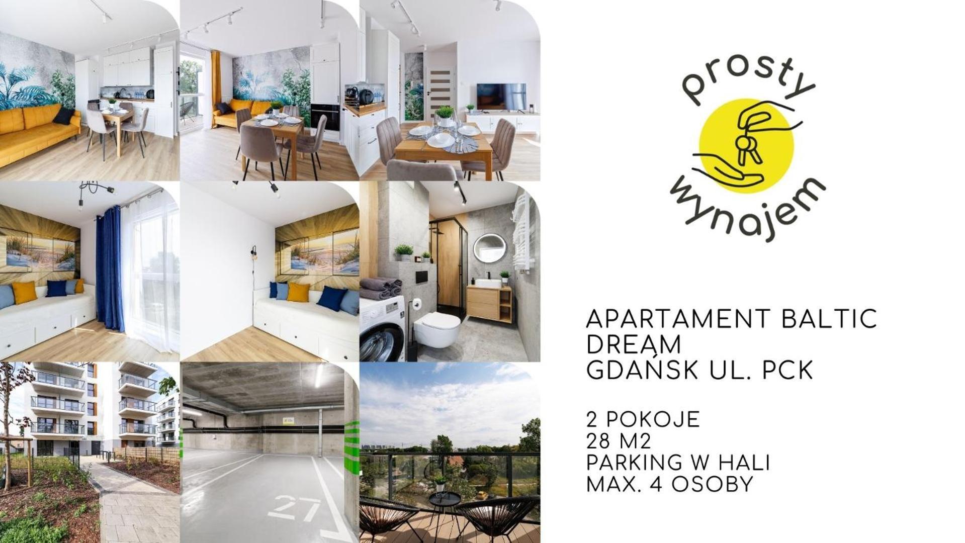 Apartament Baltic Dream Prostywynajem Gdansk Brzezno מראה חיצוני תמונה